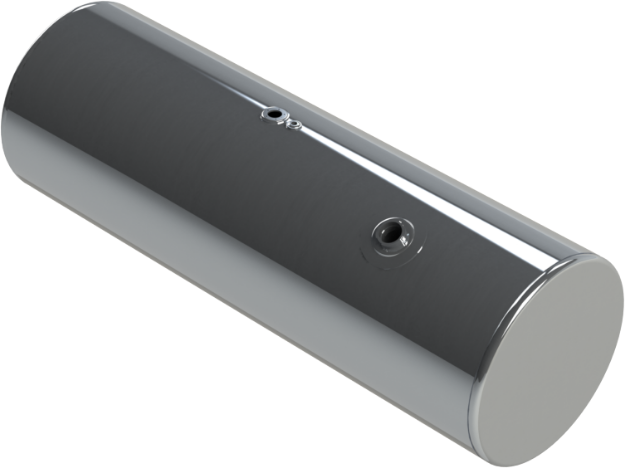 Picture of AT-FL-1194 - 154 Gallons 25"D x 72.5"L - Freightliner Style Rear Fill Polished