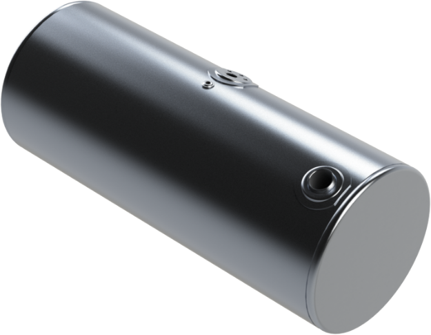 Picture of 24.5"D x 58"L - Kenworth style milgrade tank