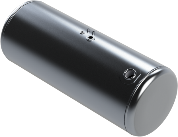 Picture of 138 Gallons 26"D x 60"L - Peterbilt Style - Rear Fill Milgrade