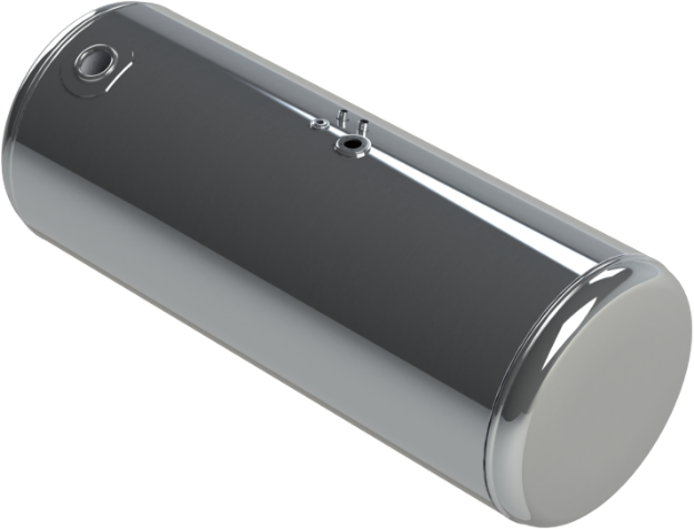 Picture of 138 Gallons 26"D x 60"L - Peterbilt Style - Rear Fill Polished